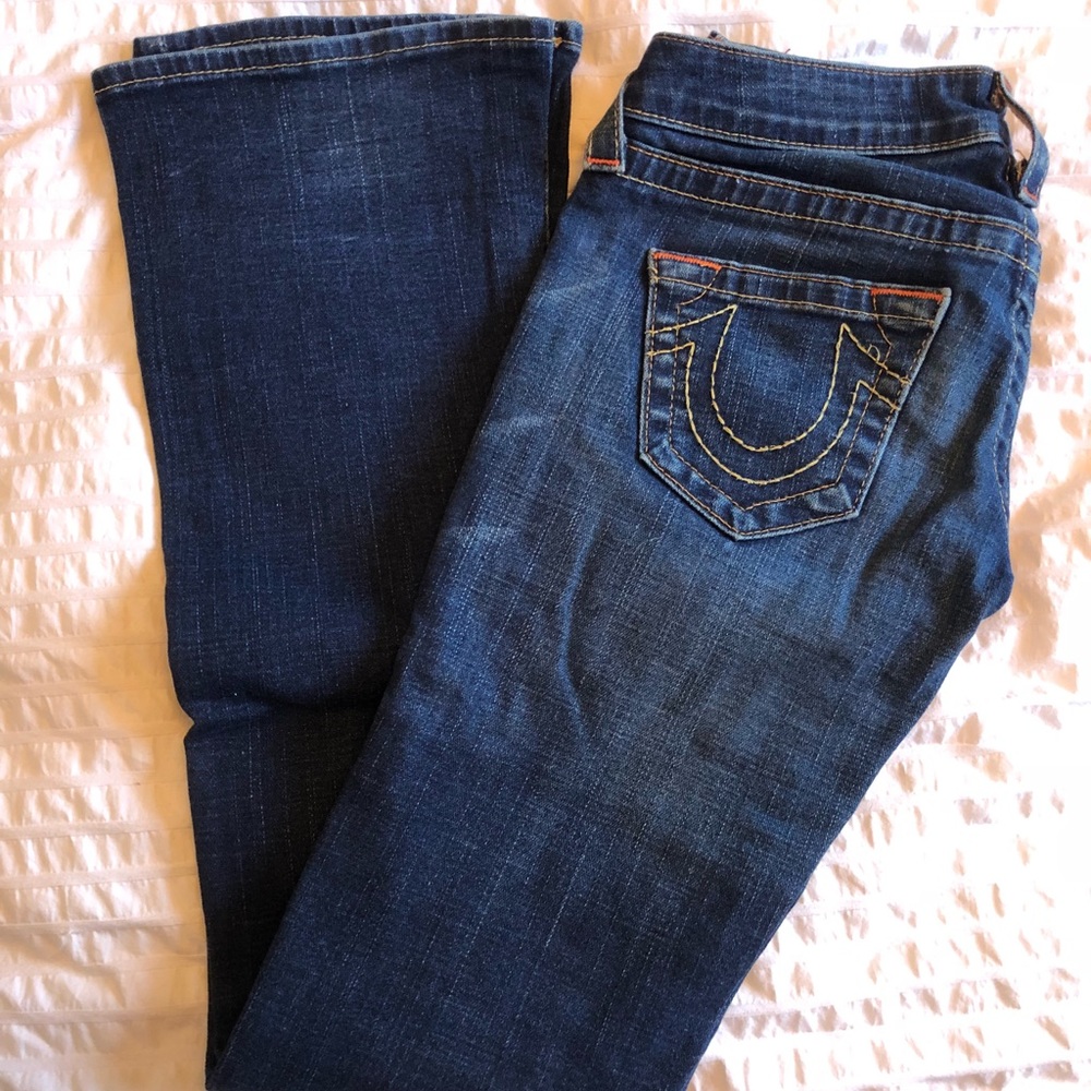 TRUE RELIGION denim jeans size 24